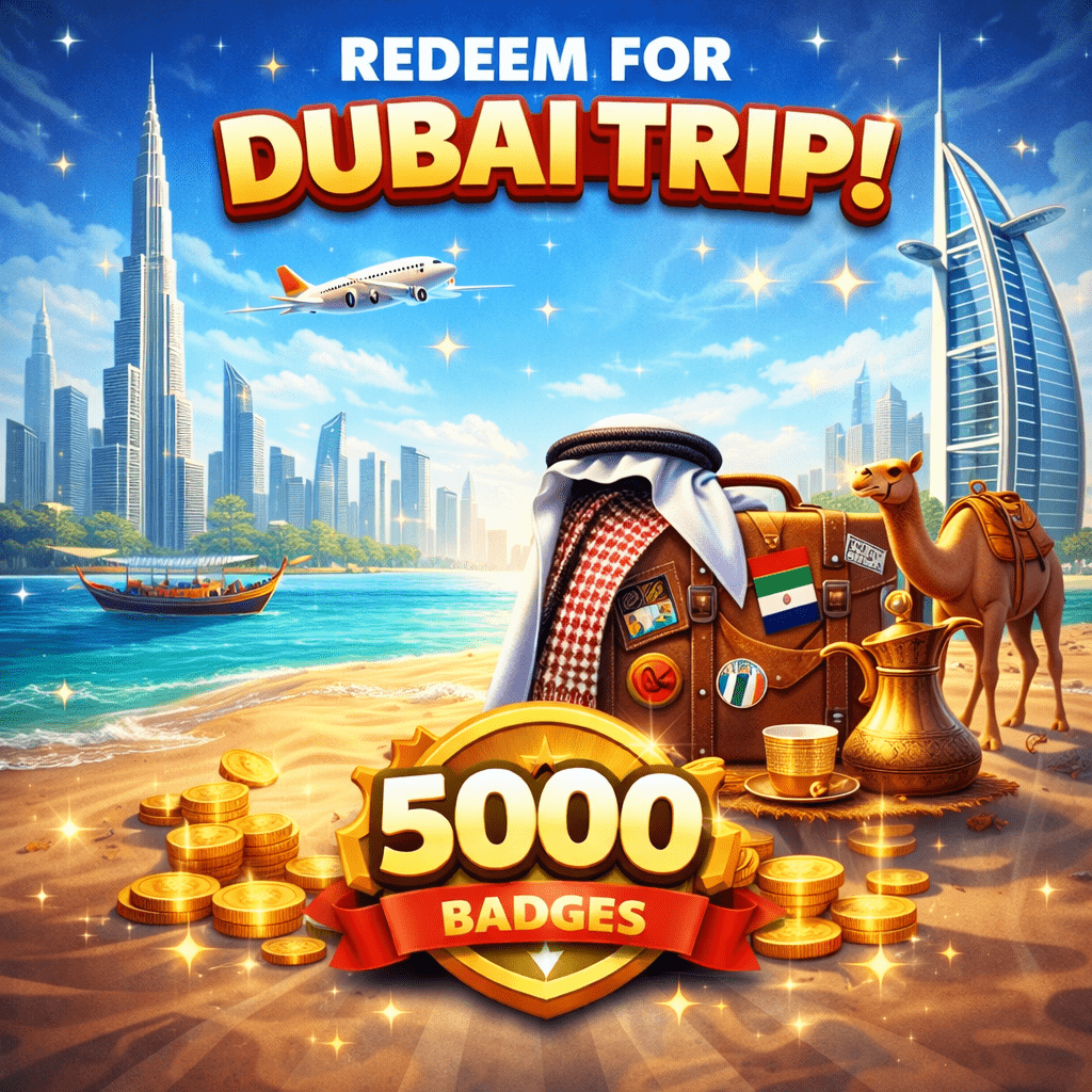 25,000 Badges Reward